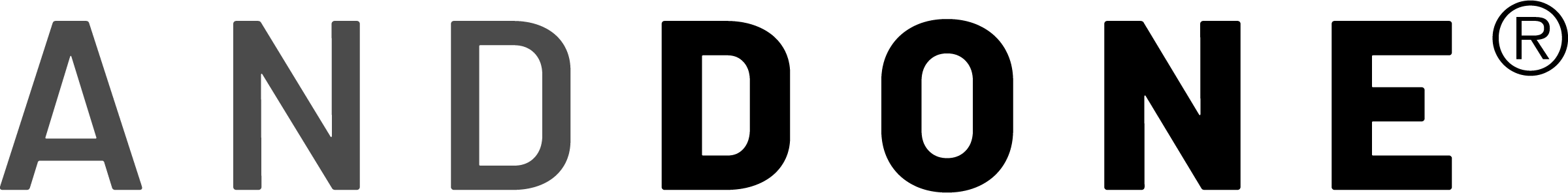 AndDone - Black@2x