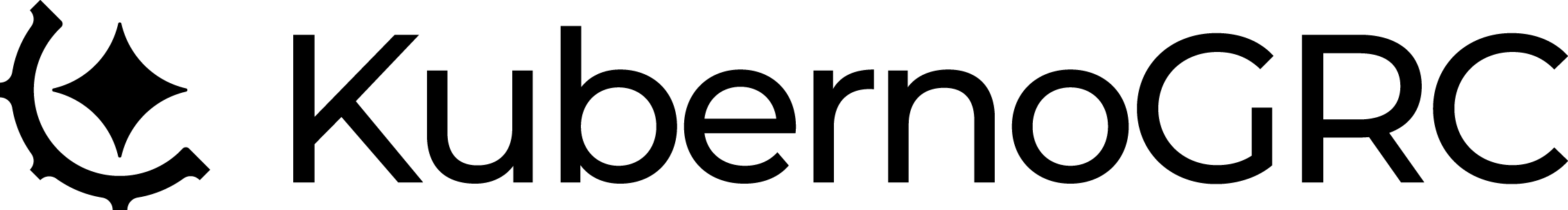 KubernoGRC - Full Logo - Black